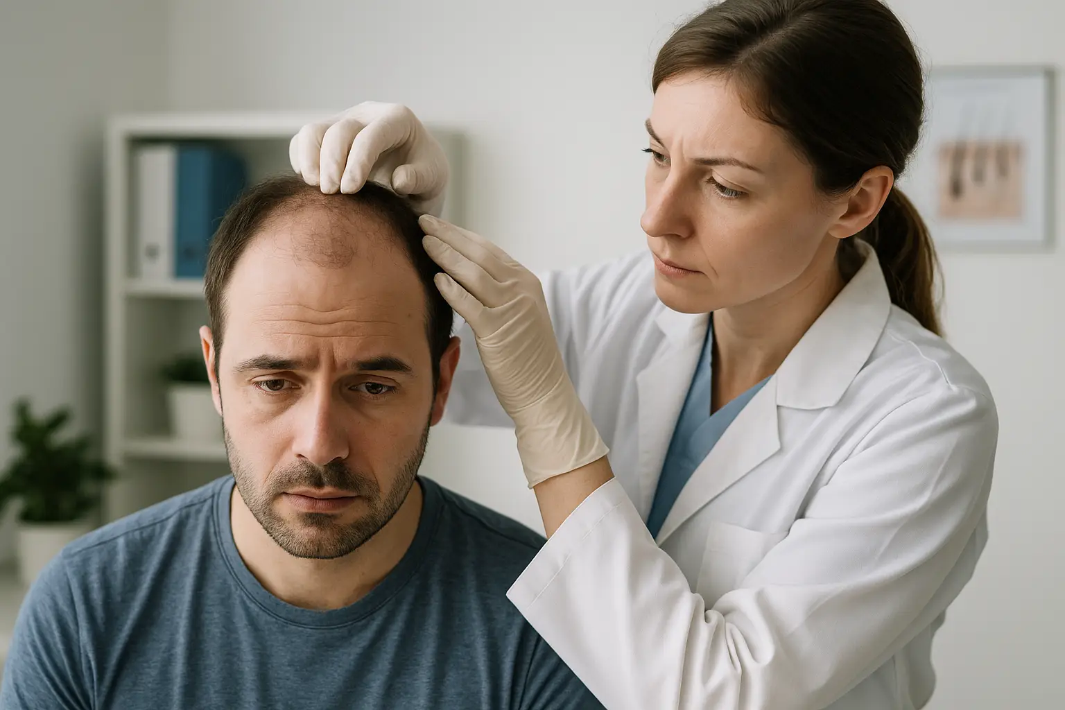 Diradamento diffuso: quando il trapianto non è la prima scelta: guida per chi arriva da fuori provincia ma vuole un centro italiano